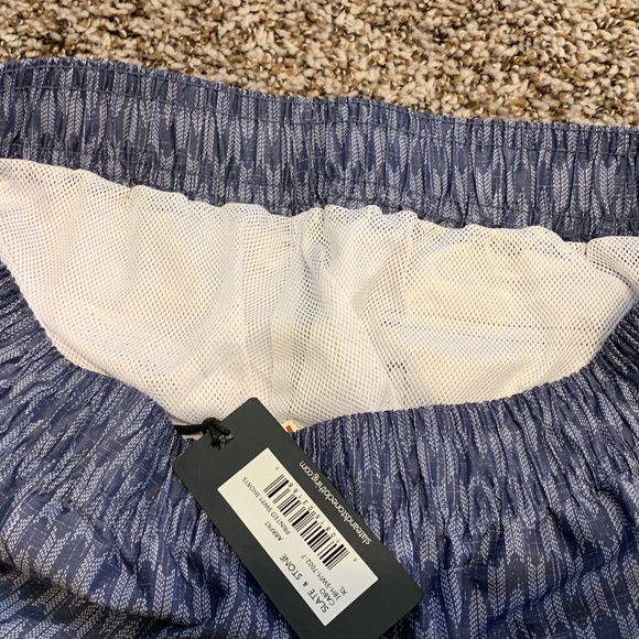 Printed Swim Shorts "Cabo" Geometric Design Lined - Picture 5 of 8